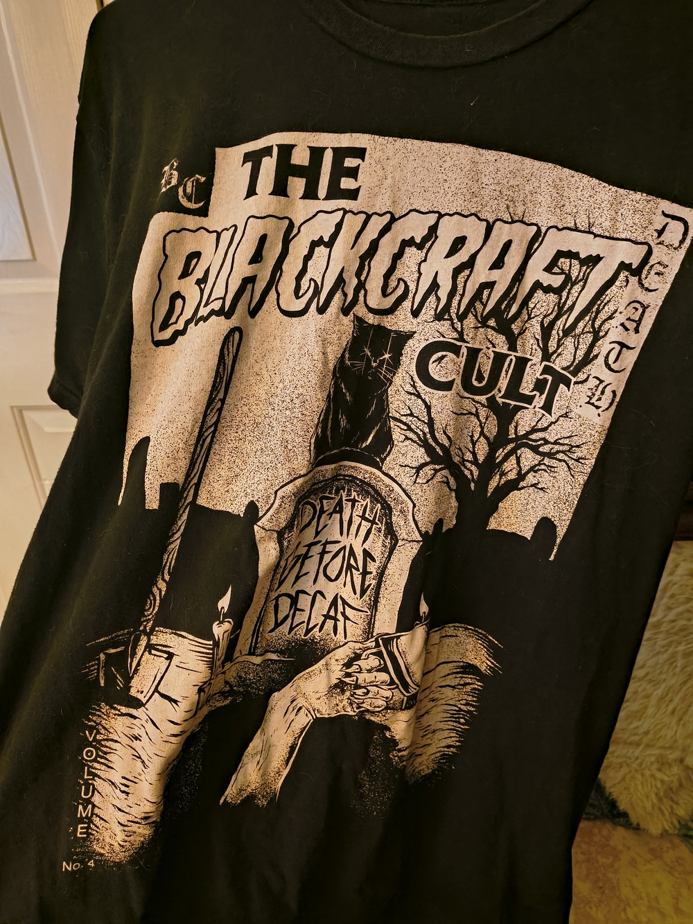 The Blackcraft Cult T Shirt Death Before Decaf Hot Topic